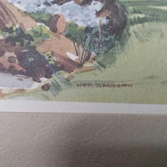 Watercolor painting, beach - Picture 3 of 3